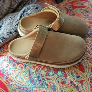 UGG Tan Slip-On Clogs 9